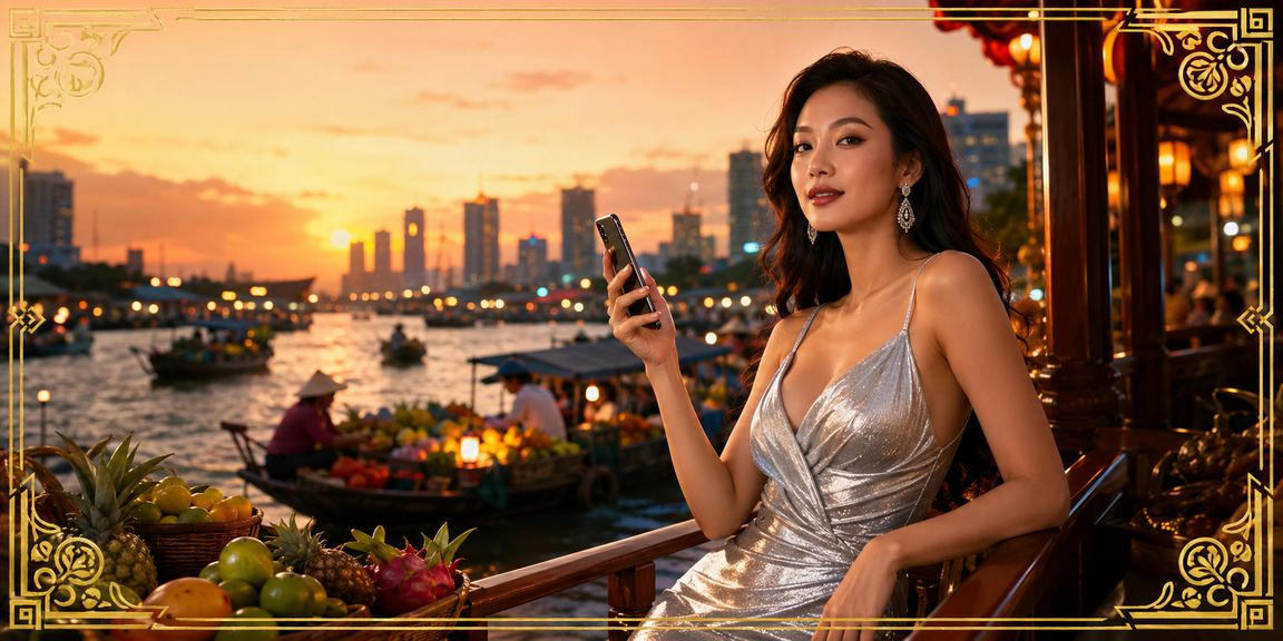 Khung cảnh giải trí casino di động sôi động tại miền Tây
